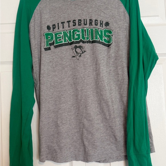 NHL Other - EUC Men’s L NHL Pittsburgh Penguins long-sleeve raglan t-shirt